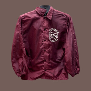 Russell Southern Coach Jacket | Maroon ECRA | Size S | Vintage 60s